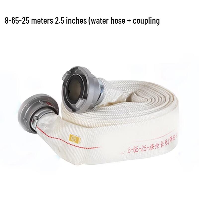 Fire Hose with Nozzle Set