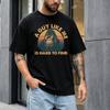 A GUY LIKE ME IS HARD TO FIND Sunglasses Gorilla Graphic Pure Cotton T Shirt Unisex Retro Tops
