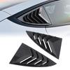 2Pcs Car Rear Window Shutter Cover Trim Stylish Look Window Louver Side Vent Trim Replacement for     2023 and Later