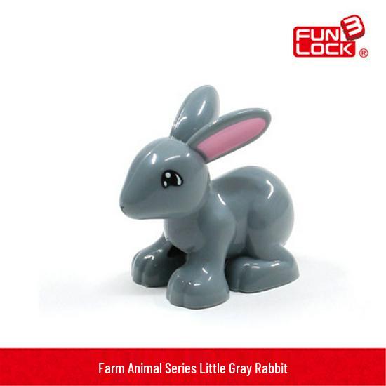 Gegele Lego-Compatible Building Blocks: Large Particles & Small Animal Accessories - Ocean, Zoo, Dinosaur Educational Toys