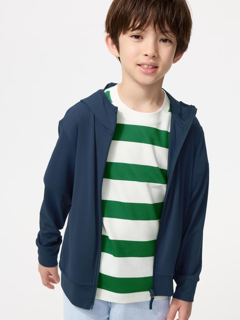Uniqlo Japan Air Rhythm Uv Cut Full Zip Hoodie