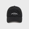 [Standard Fit] Cloverheart Arch Cooper Logo Ball Cap Black