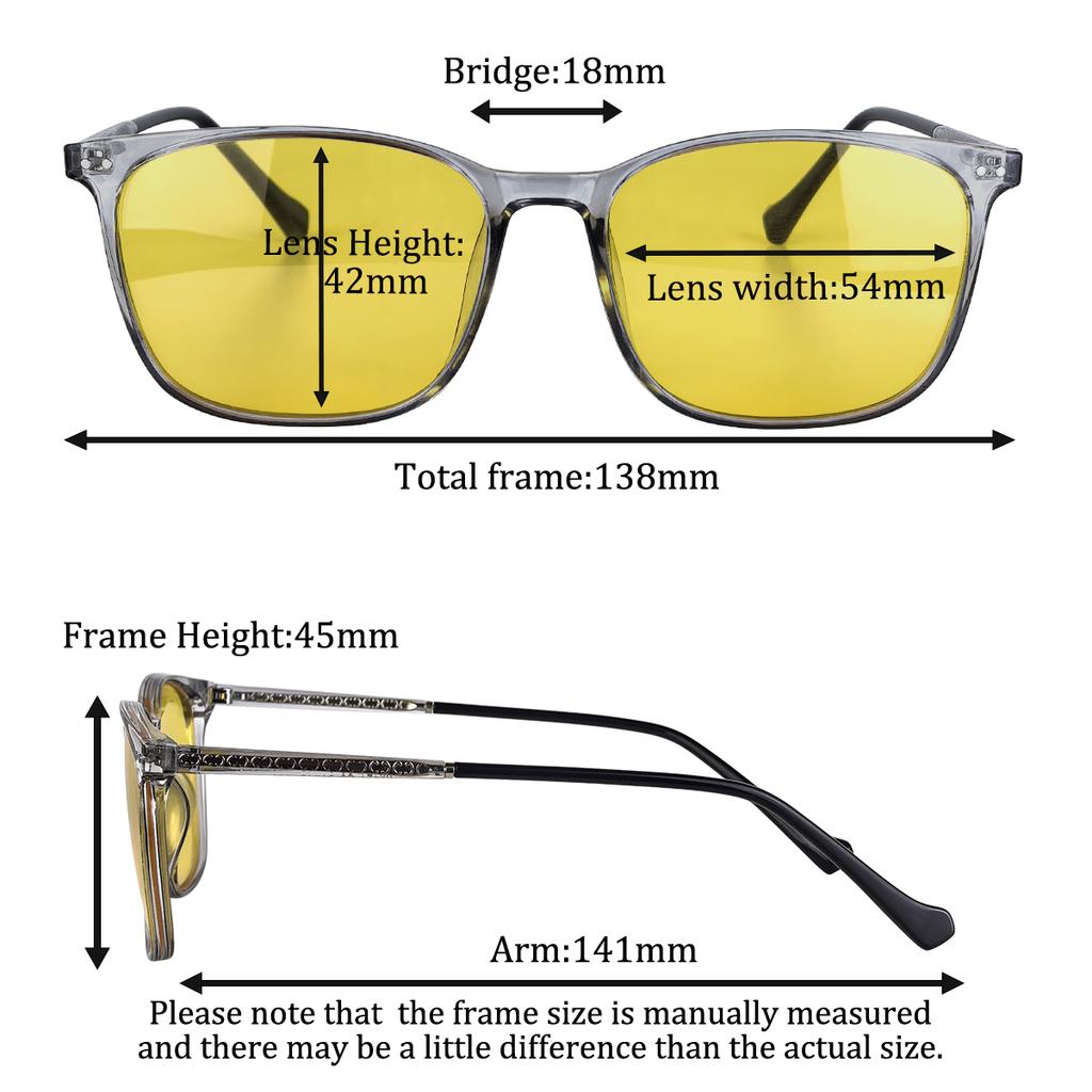 Shinu Glasses For Driving Anti Blue Light Computer Glasses Nighr Vision Glasses Multifunctional Eyewear