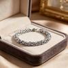 1pc Chain Bracelet with Intricate Interlaced Design, Suitable for Both Casual and Formal Occasions, a Simple and Essential Jewelry Gift for Both Men