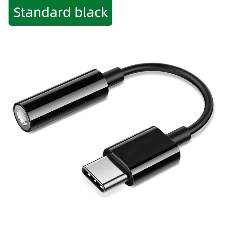 USB Type C To 3.5mm Audio Adapter USB C To 3.5mm Aux Jack Female Right Angle Headphone Converters for IPhone 16 Pro Max Samsung