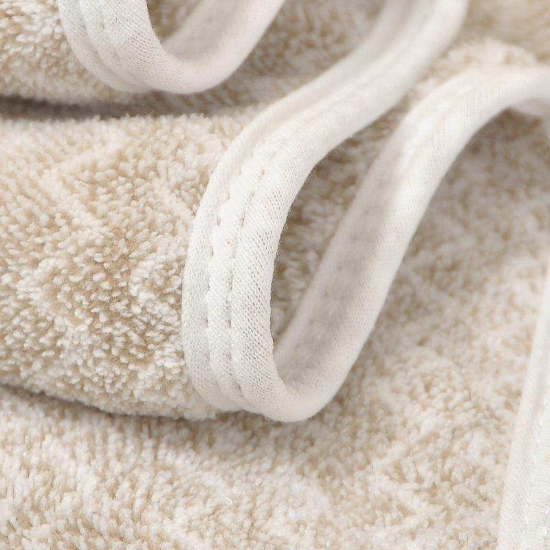 Cationic Double-sided Coral Fleece Towel Is Not Easy To Lose Hair, Face Towel, Dry Hair, Bath and Water Absorption 5A Antibacterial Towel