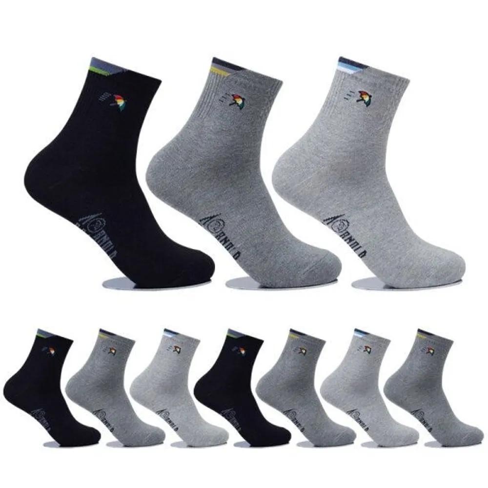 [Arnold Palmer] Men s Casual Socks Mid-Length 10 Pairs MS0319 FREE