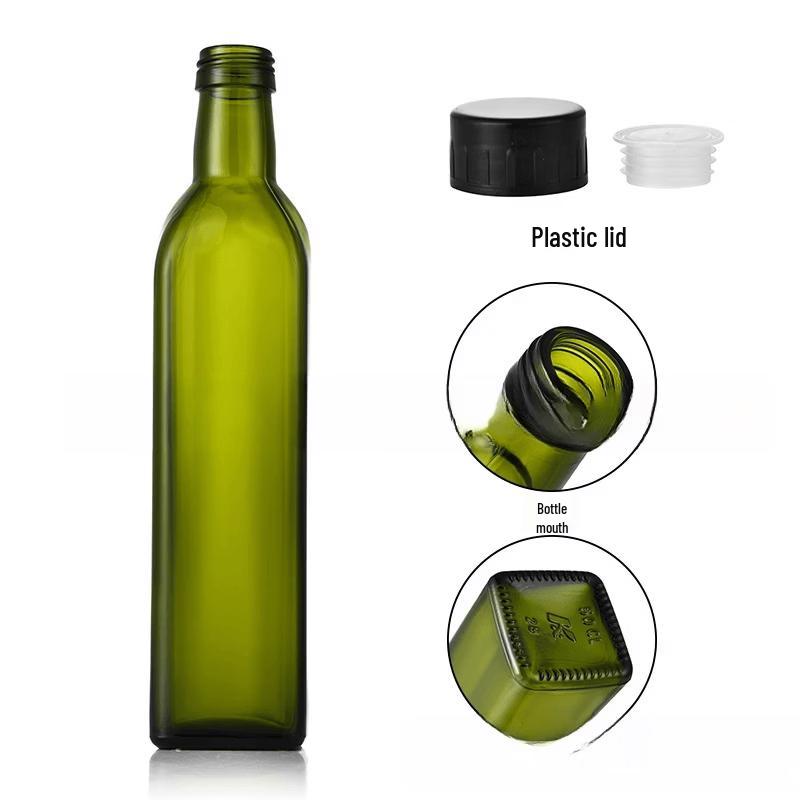 Square Glass Seasoning Dispenser