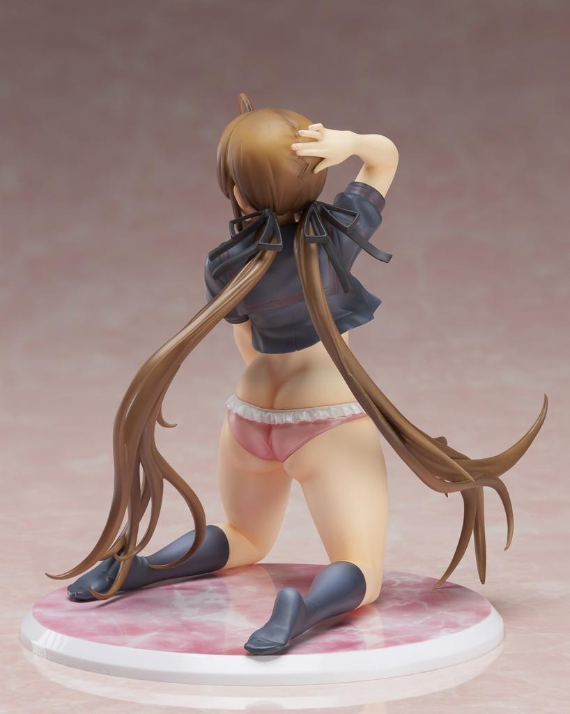 Gokubi Girls Super Premium Senran Kagura New Wave G Burst Ryobi Bare Skin Sailor Uniform Scale PVC Färdig Figur Ver.. 1/10 Förmålad