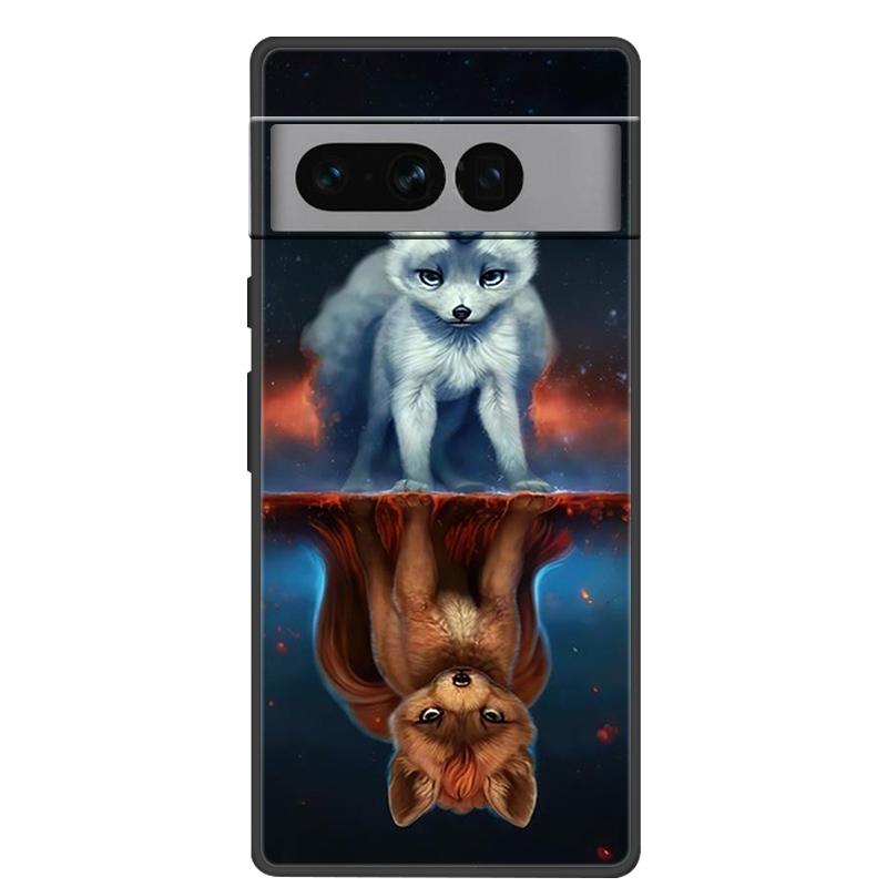 For Google Pixel 7 Pro Case Soft Black Silicone Bumper Butterfly Phone Cover for Googe Pixel7 7Pro Pixel7Pro Cases Fundas Coque