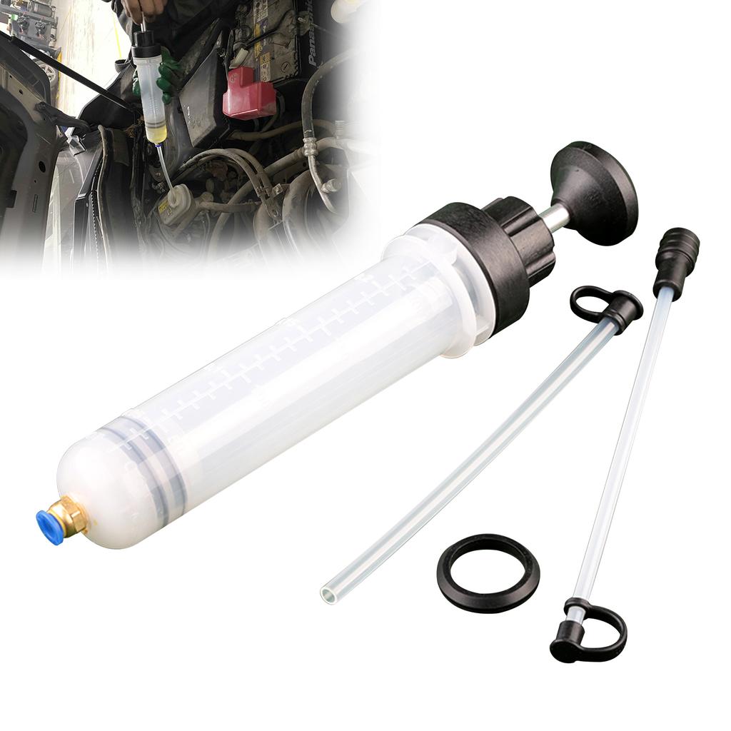 200cc  Fluid Syringe Pump,Oil Fluid Extractor, for ATV"s, Boats, Farm Equipment, Industrial Gear