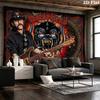 Tapestry Motorhead Estetyczna Dekoracja Ścienna Drukowany Materiał Koc Dekoracyjne Tapiserie do Sypialni Salonu Wystrój Domu