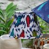 Multicolour Batik Pleated Empire Lampshade