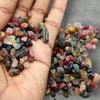 Multi Tourmaline Gemstone Rough, Rough Minerals Untreated Rough, 4-10 MM Size Rough. Multi Tourmaline Rough Gemstone For Jewelry Making.