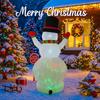 7.87FT Inflatable Snowman Christmas Tree Toy Xmas Yard Decoration Festive Gift LED Lit Christmas Supplies Home Decor Ornament
