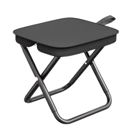 Outdoor Folding Stool with Carry Bag Portable Lightweight Heavy Duty Camping Backpacking Beach Picnic Fishing Collapsible Chair Seat