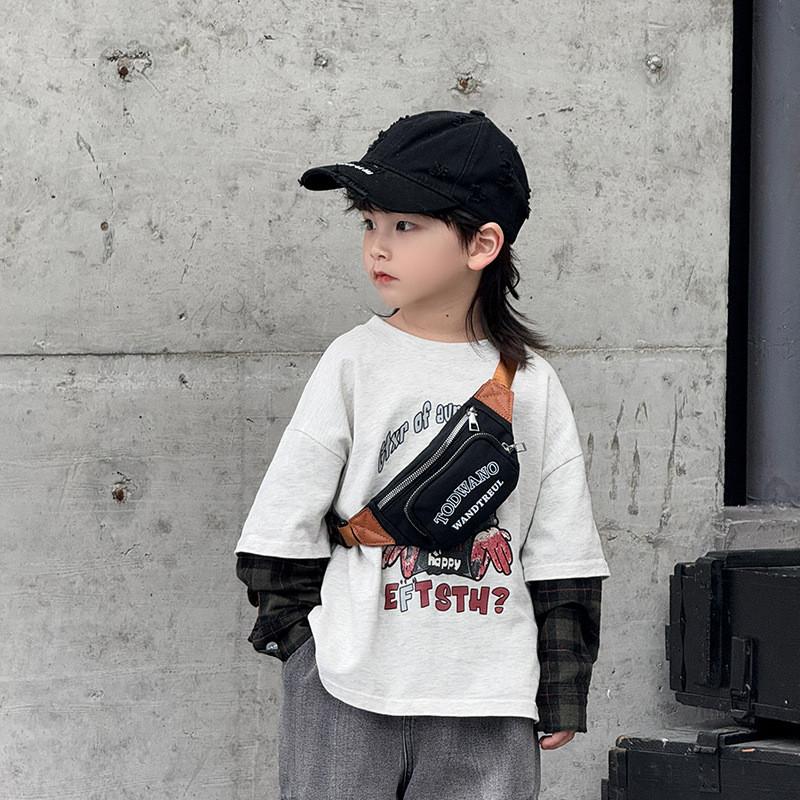 Letters Todwano Wandtreul Crossbody Bag Kids Boys Casual Shoulder Girls Bag