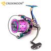 NEW Stronger 18+1BB Fishing Spinning Reel CNC Aluminum Spool 4.7:1 Gear Ratio Casting Reel Sea Distant Wheel Colorful 25KG Max Drag