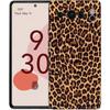 Mode Tiger Leopard Muster Blume Für Google Pixel 8 7 6 Pro 6A 5G Schwarze Handyhülle Weiche Stoßfeste Rückabdeckung TPU Hülle Coque
