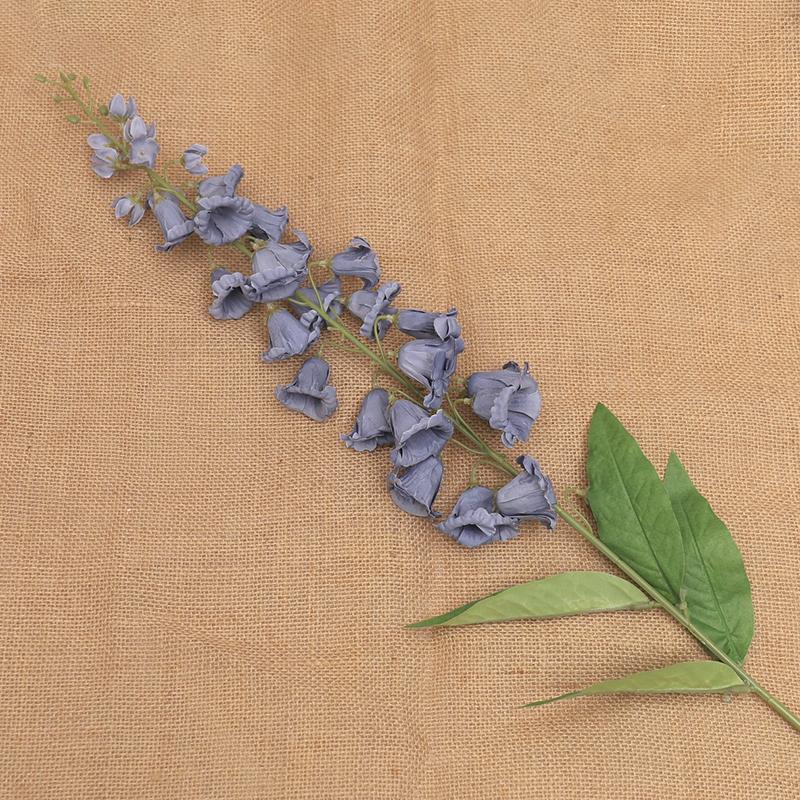 

98СМ Длинная ветка Искусственные цветы Ландыш Домашняя ваза Цветочная композиция Искусственное Свадебное Рождественское Украшение стола синий