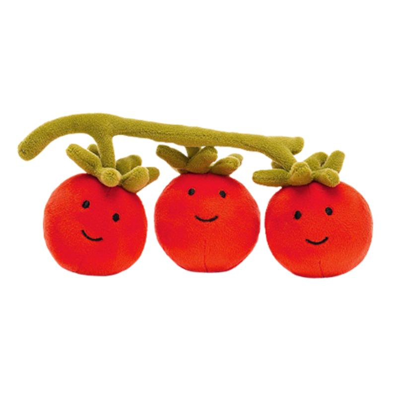 

JELLYCAT Gourmet Series Lively Vegetable Tomato Soothing Doll Plush Figure 8cm Tall