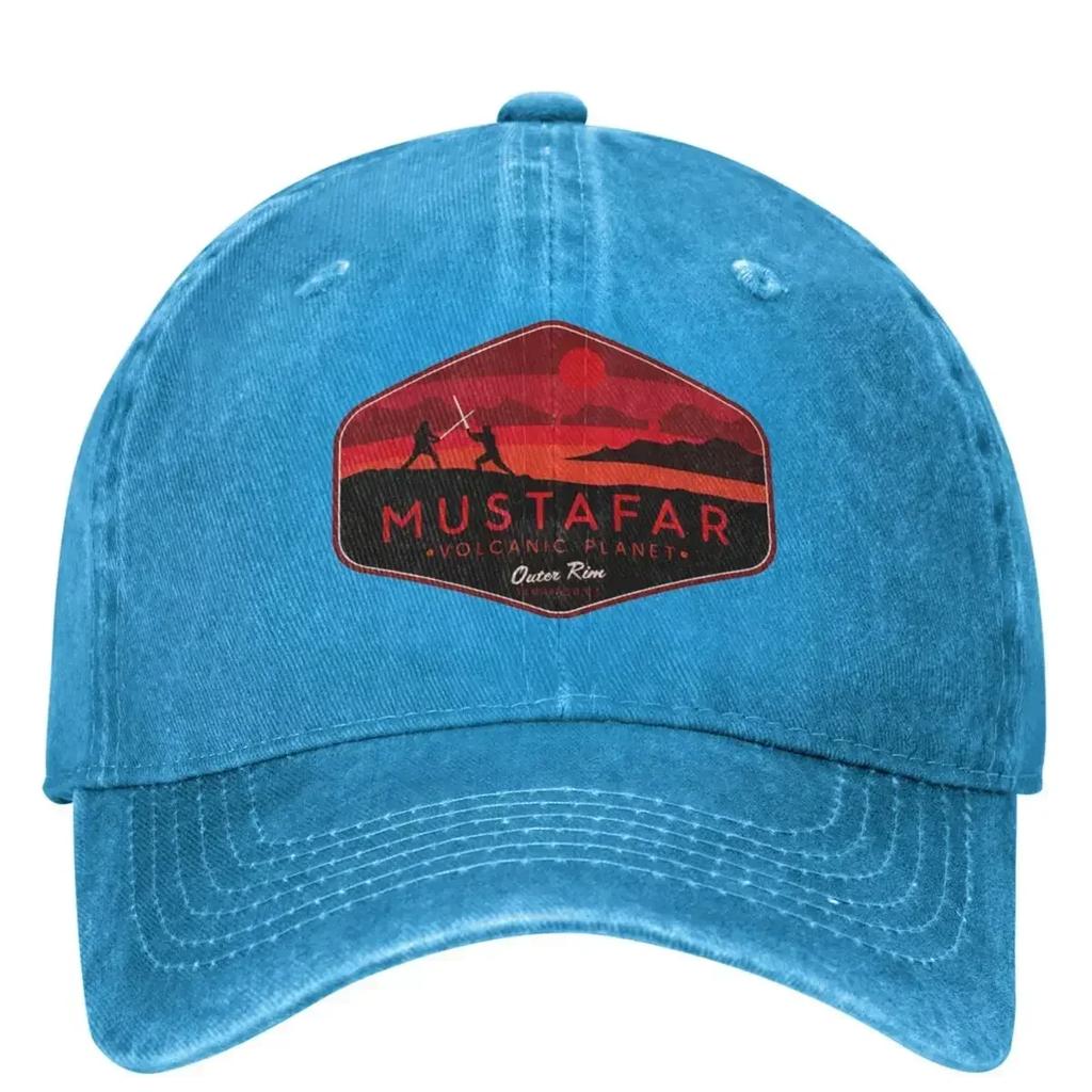 Mustafar Baseball Caps Stuff Casual Distressed Cotton Dad Hat for Men Women Activities Adjustable Fit