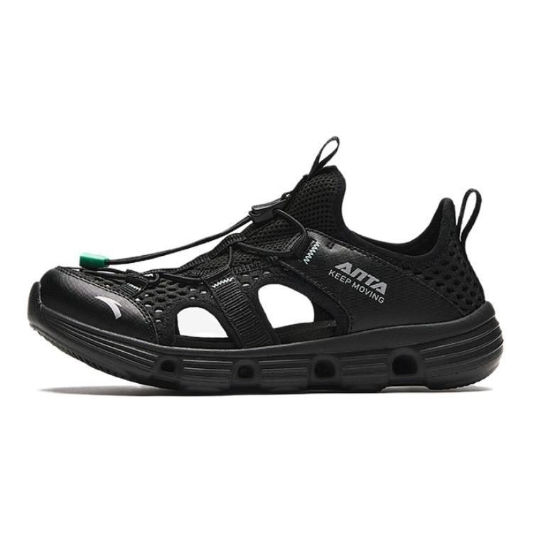 (GS) ANTA River Trekking Sandals Black Kids A312426906-1 EU 37
