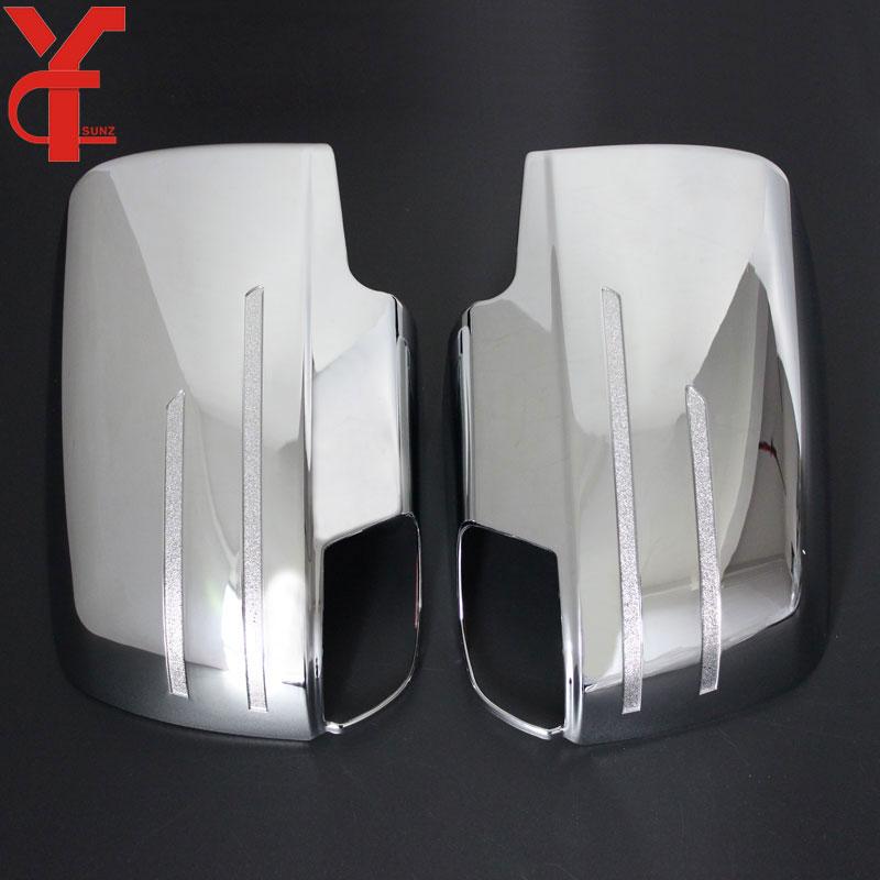 Mirror Cover For ISUZU D-MAX 2012 2013 2014 2015 2016 2017 2018 2019 Isuzu DMax Chrome ABS Car Styling YCSUNZ