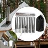 6x Straight Chimney Tubes Dissipation Portable Fireplace Accessories Camp Tube Exhaust for Tent