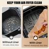 Air Fryer Liners Disposable, 200Pcs 8 Inch Airfryer Paper Liners, Unbleached Parchment Paper for Air Fryer Basket, Non-Stick Air Fryer Accessories,