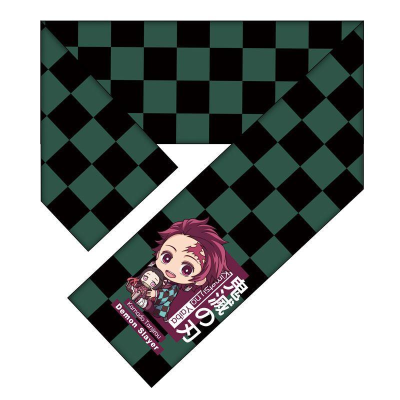 Anime Merchandise Demon Slayer: Kimetsu No Yaiba, Winter Warm Scarf, Nezuko, Tanjiro, Yoshitsu, Butterfly Ninja, 2D Style