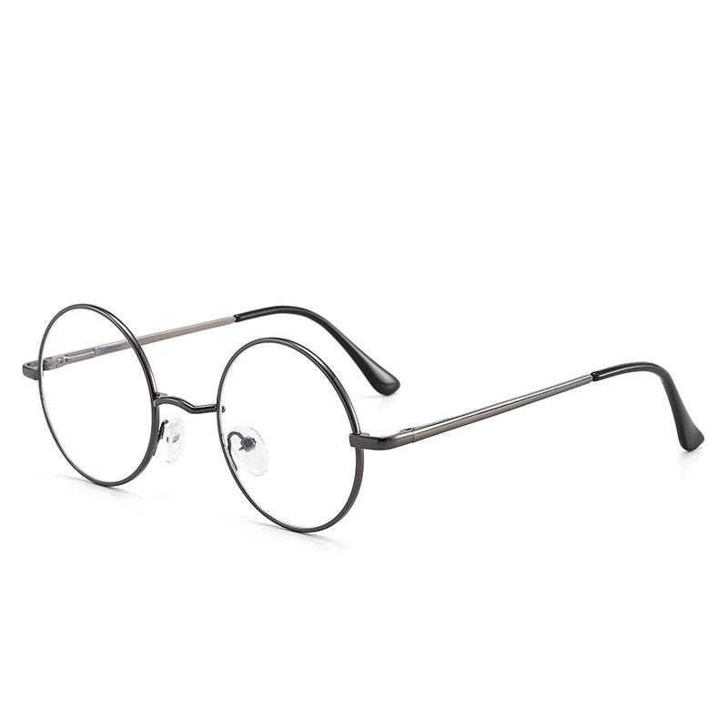 Retro European & American Round Polarized Sunglasses with Colorful Reflective Lenses for Men & Women - Model 8030