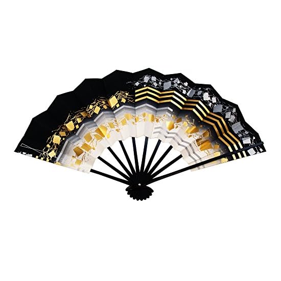 Osaka Choseido Folding Dance Fan (Mai-sensu), Nogi, Gold Leaf Flecks, 29cm, Made in Japan, Kyoto Fan