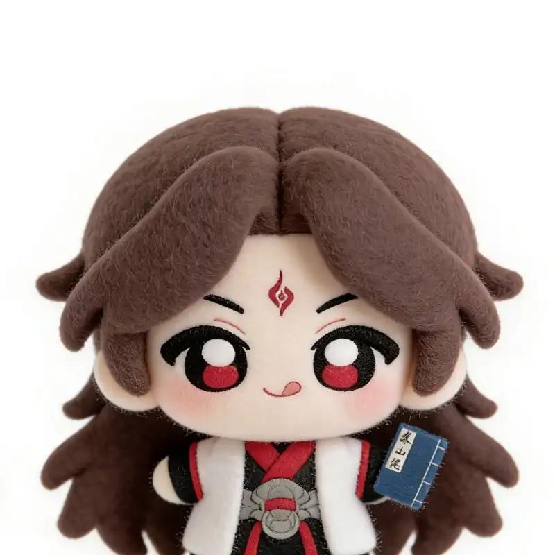 10cm Shen Qingqiu Luo Binghe Plush Toys for Kids The Scum Villain s Self-Saving System Stuffed Animals Cotton Dolls Decor Gifts