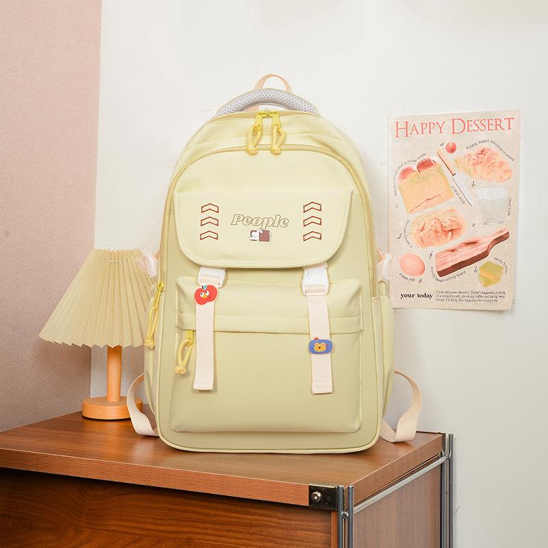 High value Harajuku fresh and sweet backpack junior high school students lightweight large capacity backpack