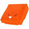 Housing Shell Orange Plastic Translucent Replacement Protective Shell for SEGA Dreamcast DC