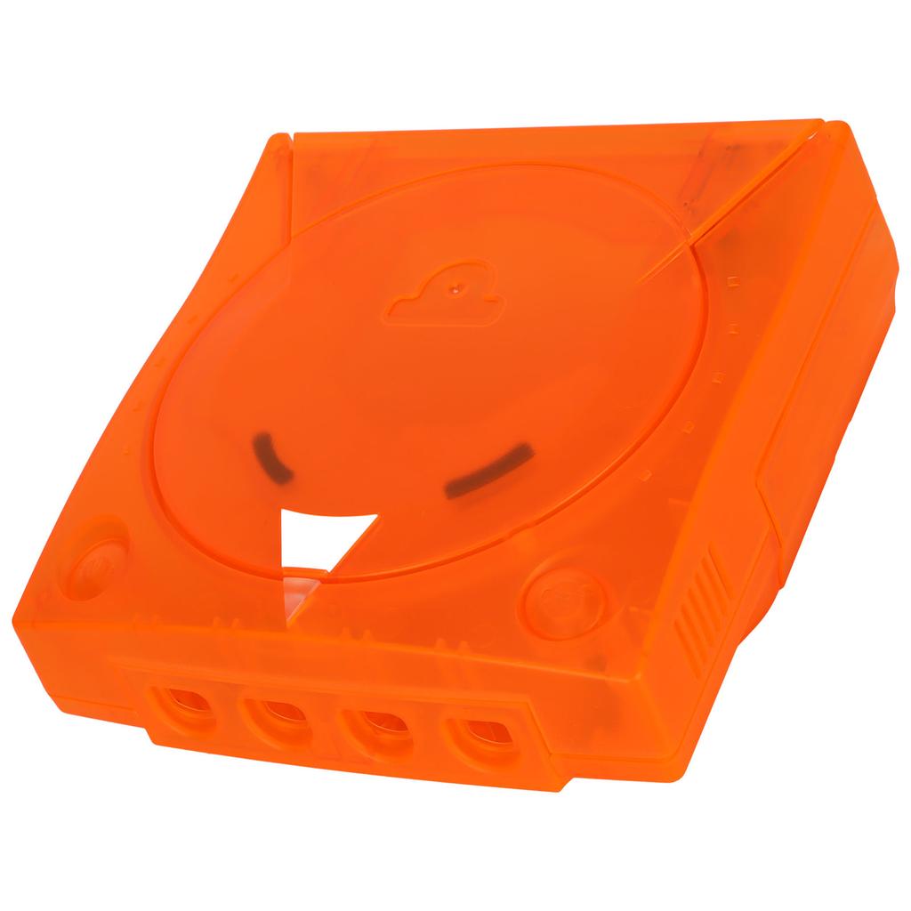Housing Shell Orange Plastic Translucent Replacement Protective Shell for SEGA Dreamcast DC