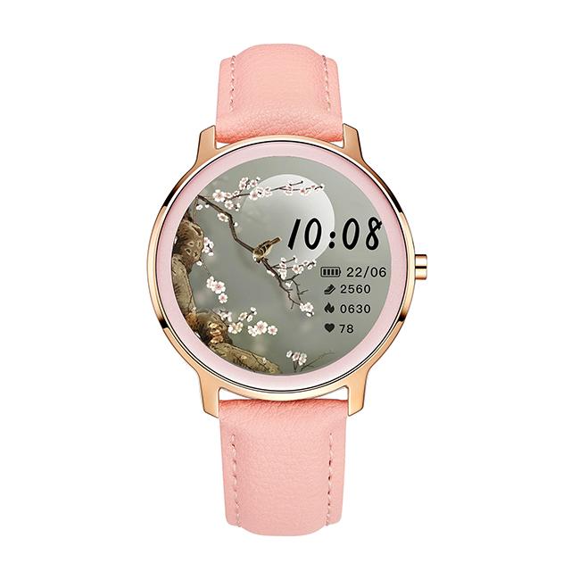 R18 7m Super Slim Women Smart Watch Full Touch Screen Heart Rate Monitor Blood Pressure Smartwatch For Android Ios Kw10
