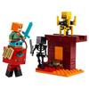 Bloque de juguete LEGO Minecraft Nether Lava Battle Educational678Game 21266