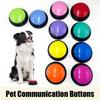 New Dog Communication Buttons Pet Training Voice Recording Button 30 Second Record Playback Pets Vocal Training Talking Toys