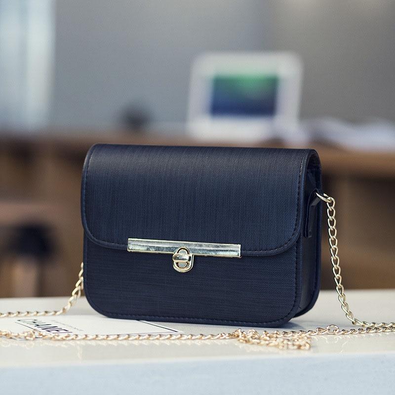 Elegant Handbag Pu Leather Shoulder Bag With Chain For A Sophisticated Look