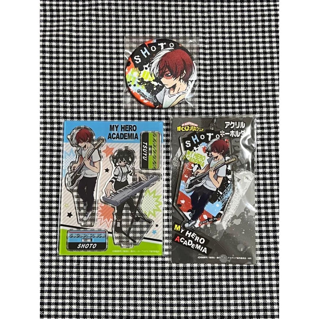 Used Heroaka Band Acsta Ackey Can Badge Set Todoroki Shoto Karogbuki Rainy Season