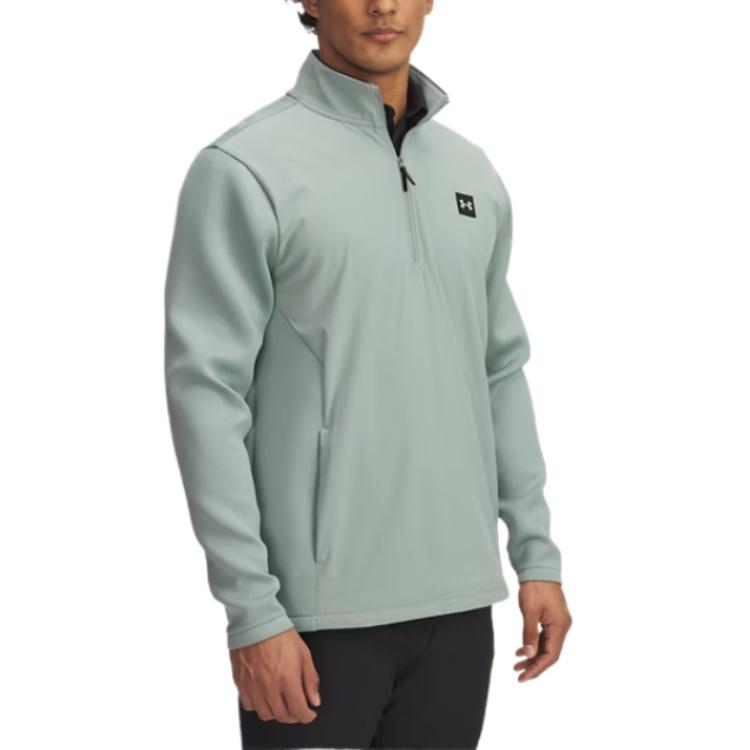 Under Armour Drive ProStorm Sweatshirt Men s Gray Green 1387118-348 2XL
