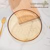 Gaotaibai 8.5-inch High Borosilicate Glass Dinner Plate