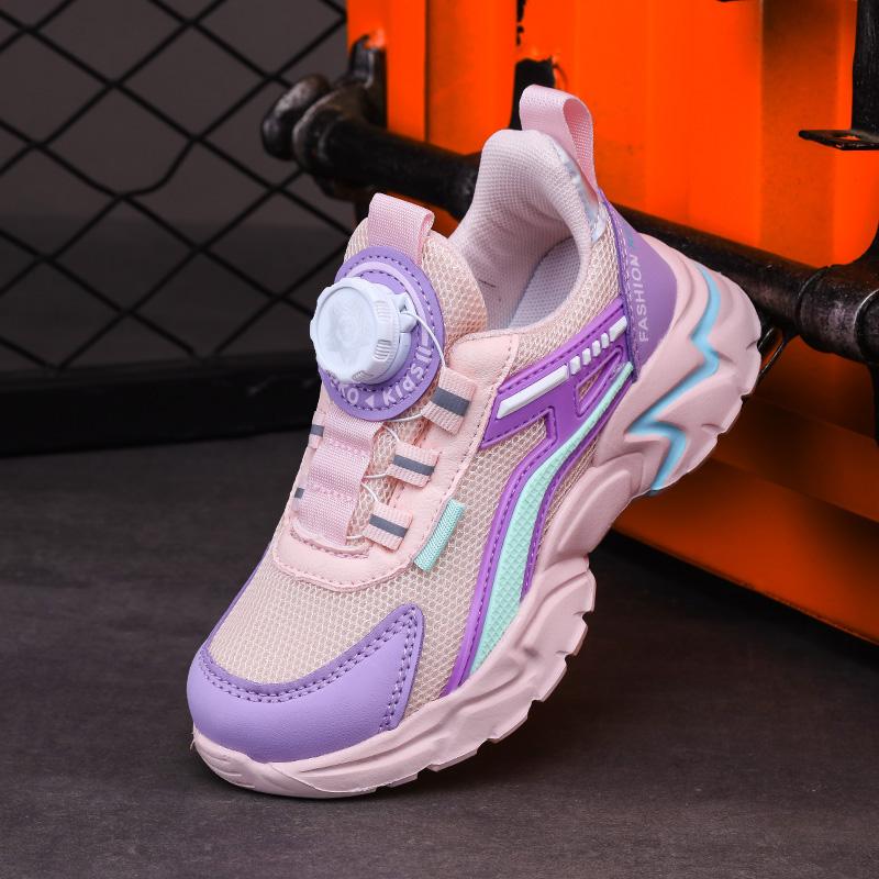 Children Sports Shoes Boy Sneaker Black Mesh Summer Breathable Kids Casual Shoes Boy Running Tennis Running Sneaker