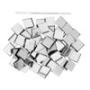 100Pcs Empty Eyeshadow Blush Makeup Pans Magnetic Tins Palette Square+Stick