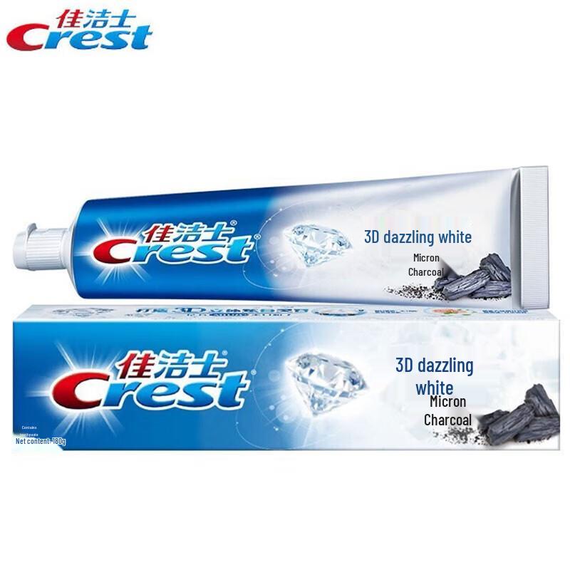 Crest 3D White Zahnpasta 180g x 4er Pack