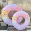 And Adults Children Thick Cartoon Girl Pattern Swimming Circle Toy Water