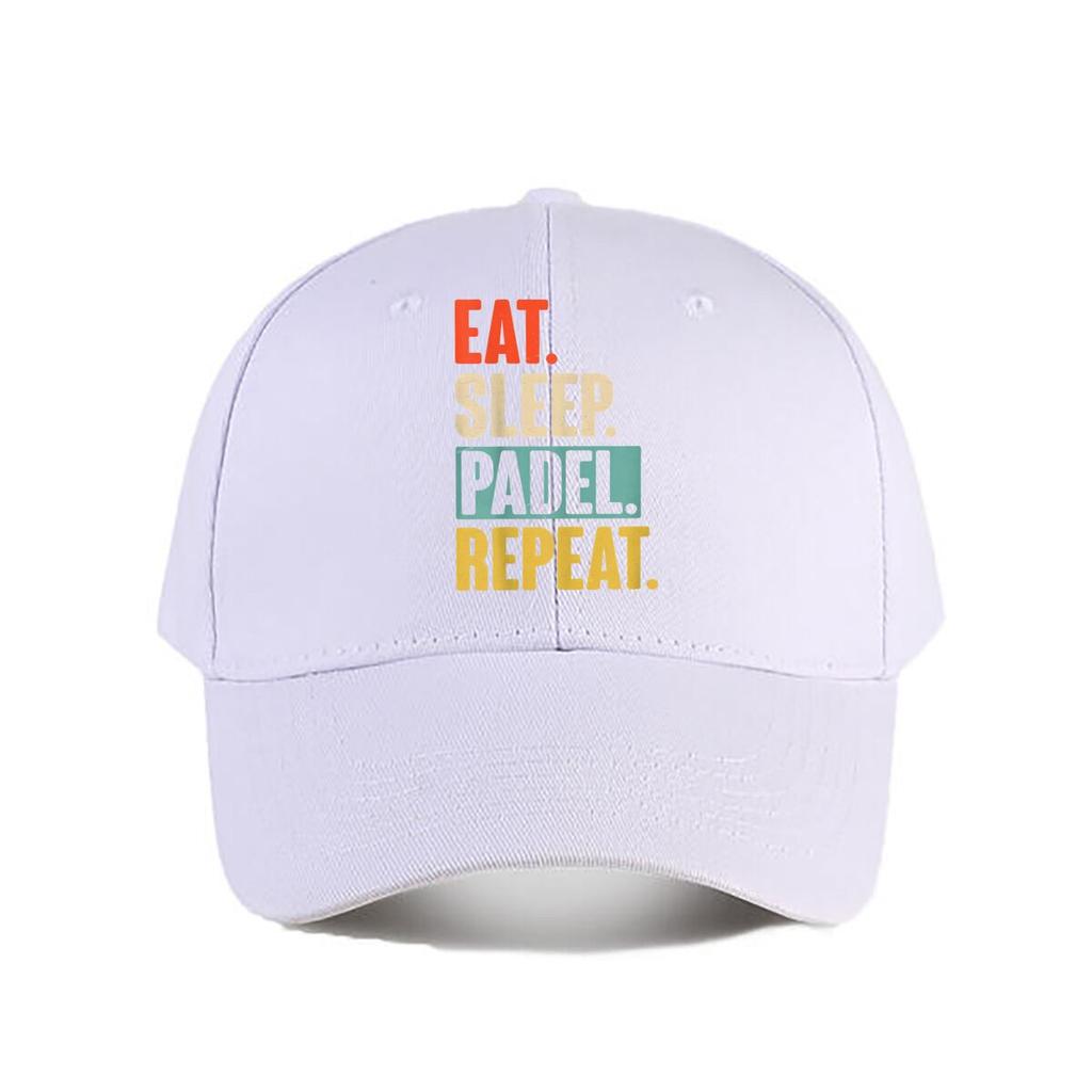 Padel Repeat Sports  Racket Game Design Baseball Cap Fashion Unisex Sunhat Women's Outdoor Sports Snapback Cap
