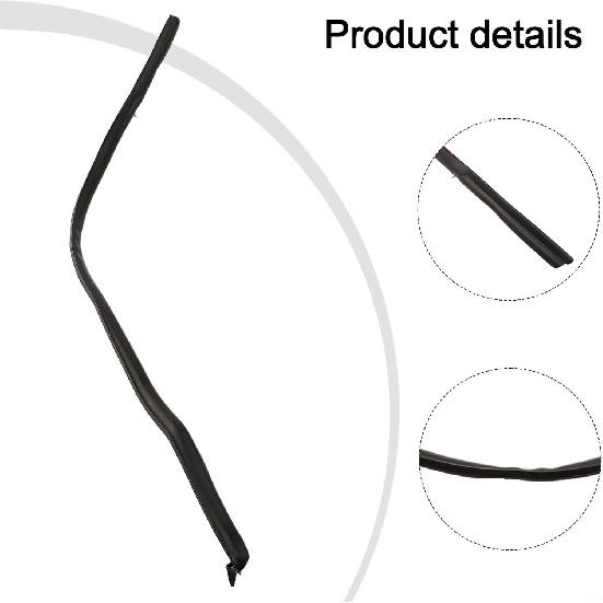 Car Door Rubber Seal Strip Automotive Weather Stripping Door Seal For BMW X5 2014-2018 Rear Door Hinge Seal Strip Left Left Rear Door Front Seal For